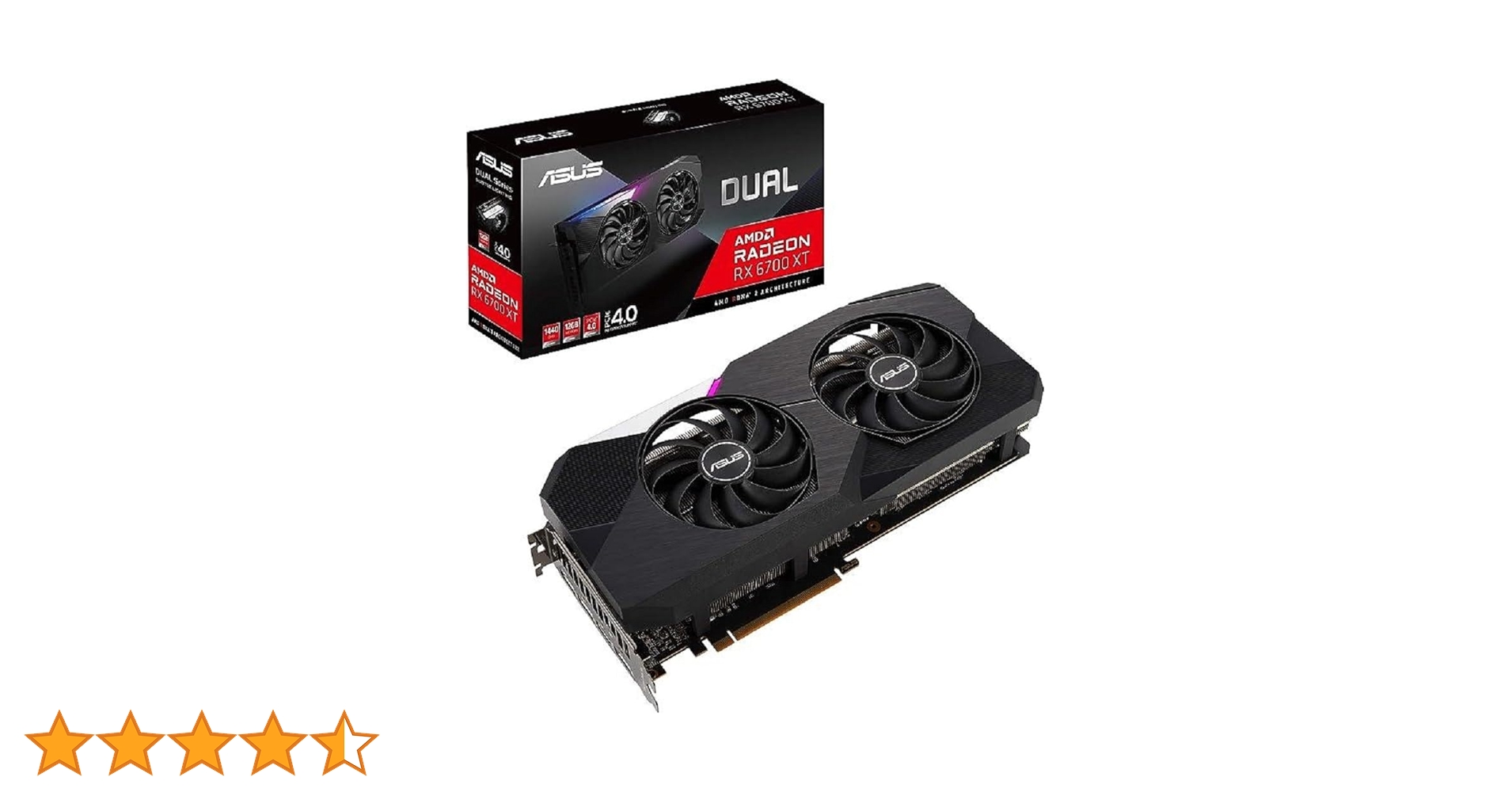 AMD RADEON ASUS 6700XT グラフィックボード ASUS、「Radeon RX 6700 XT」を搭載したビデオカード3機種